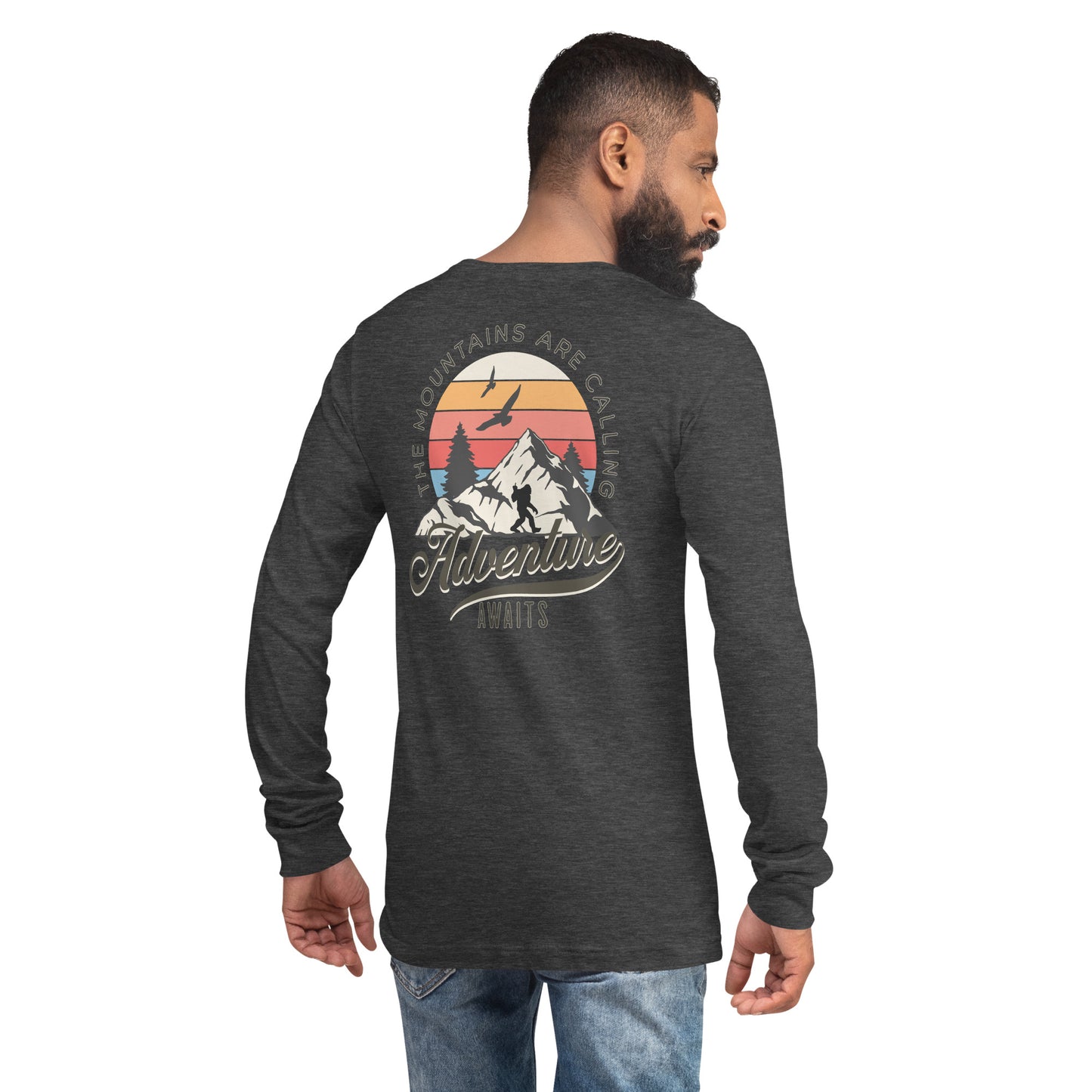 Sasquatch Adventure Awaits Unisex Long Sleeve Shirt