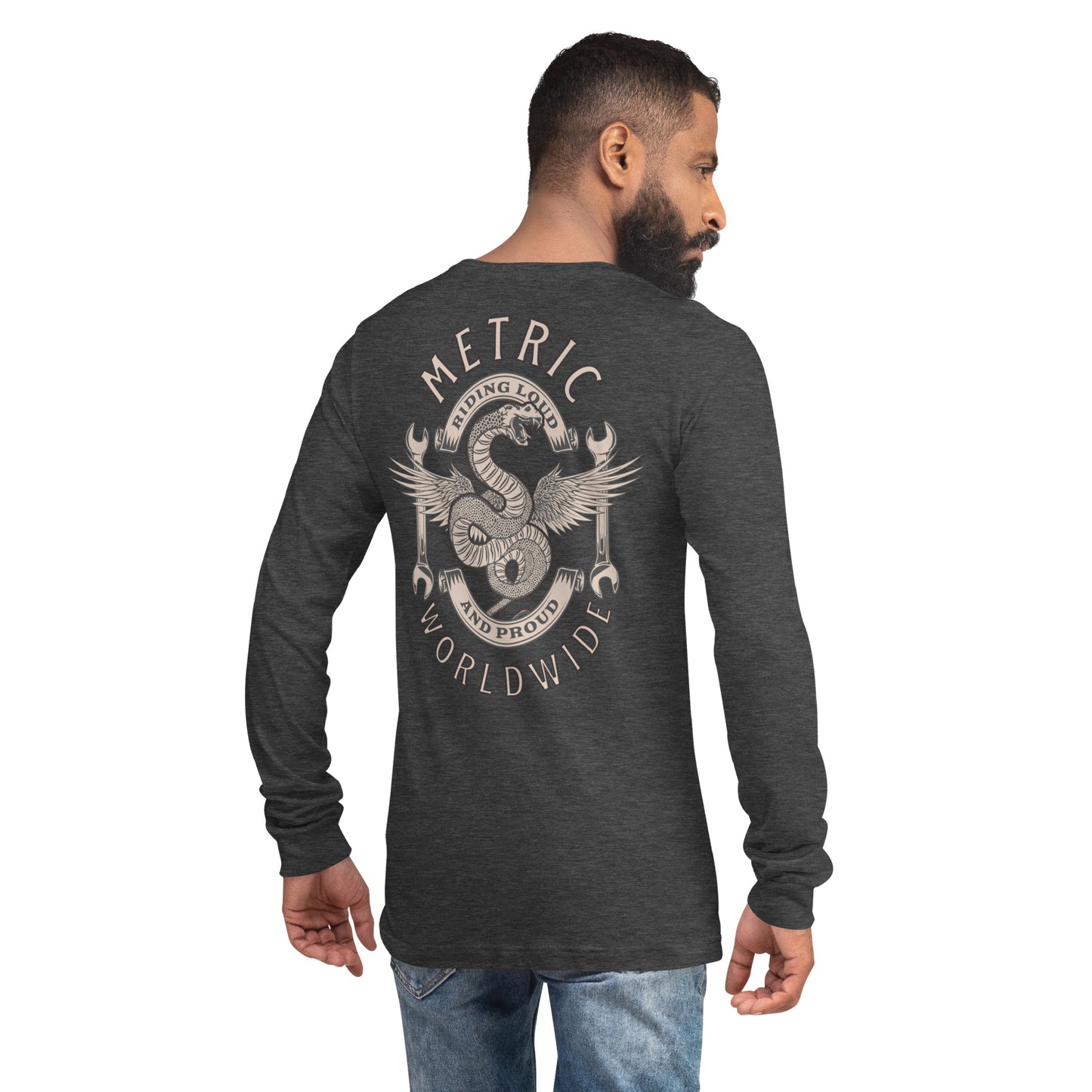 Metric Worldwide Unisex Long Sleeve Shirt