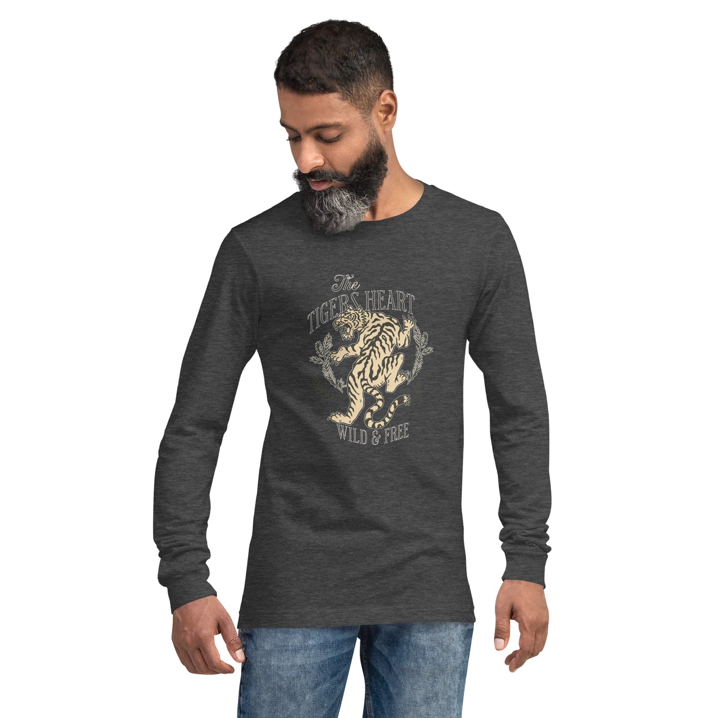 The Tiger's Heart Wild & Free Unisex Long Sleeve Shirt