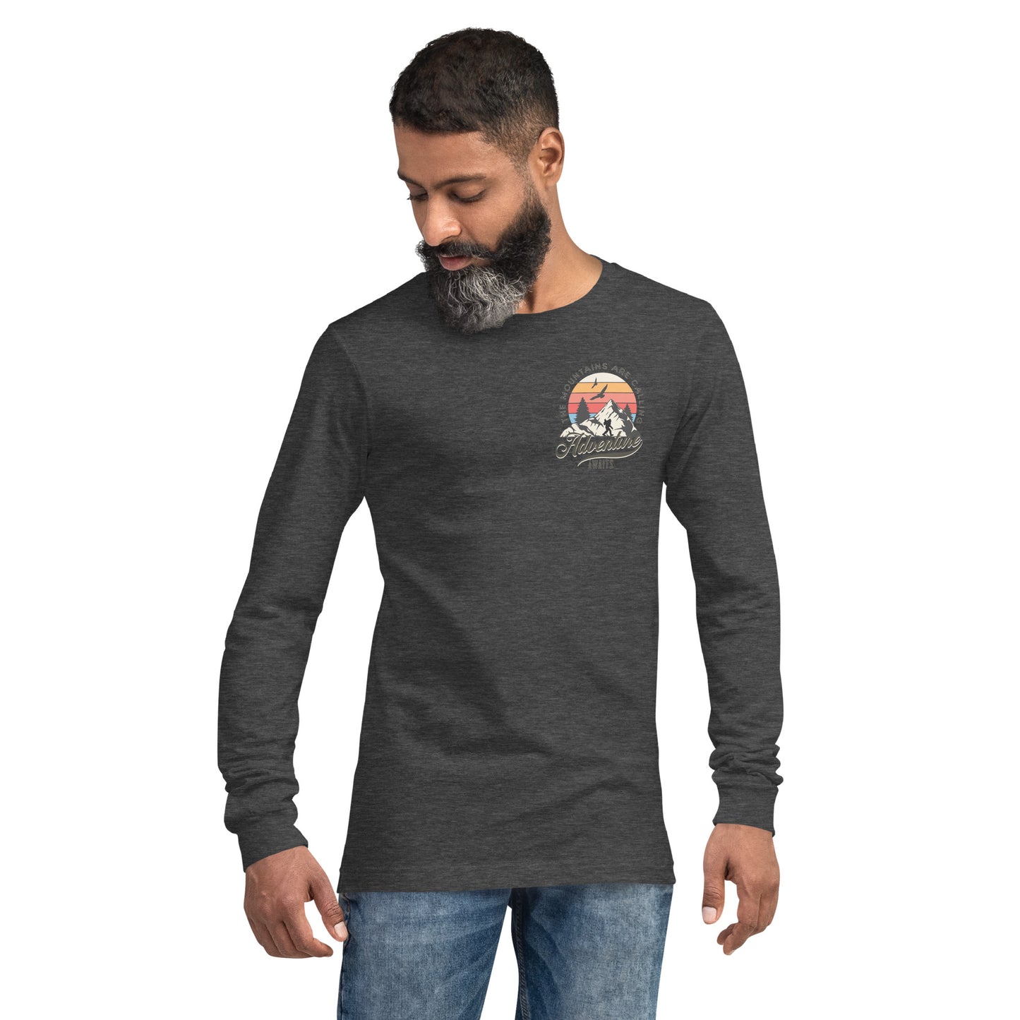 Sasquatch Adventure Awaits Unisex Long Sleeve Shirt