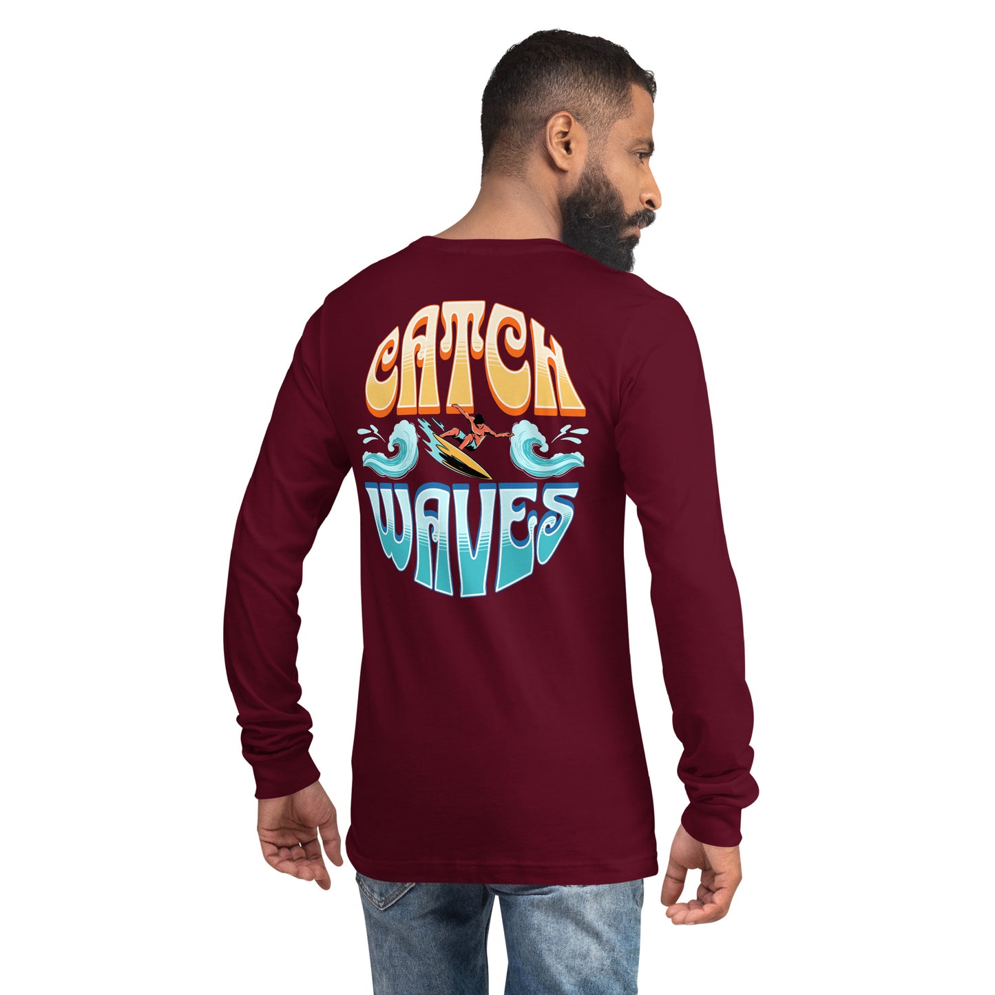 Catch Waves Unisex Long Sleeve Shirt