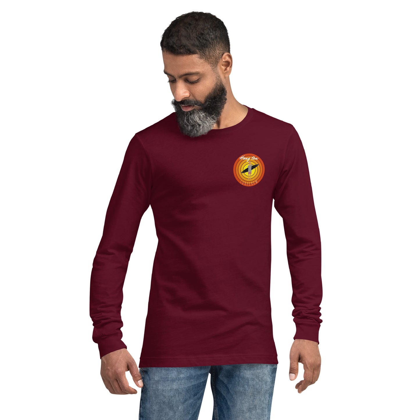 Hang Ten Surf Crew Unisex Long Sleeve Shirt