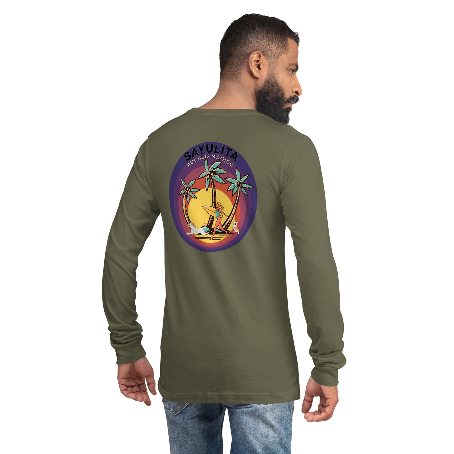 Sayulita Pueblo Mágico Unisex Long Sleeve Shirt