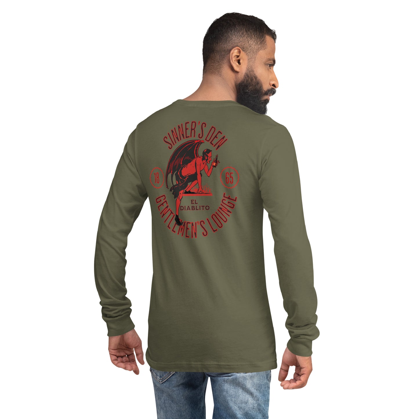 Sinner’s Den Unisex Long Sleeve Shirt