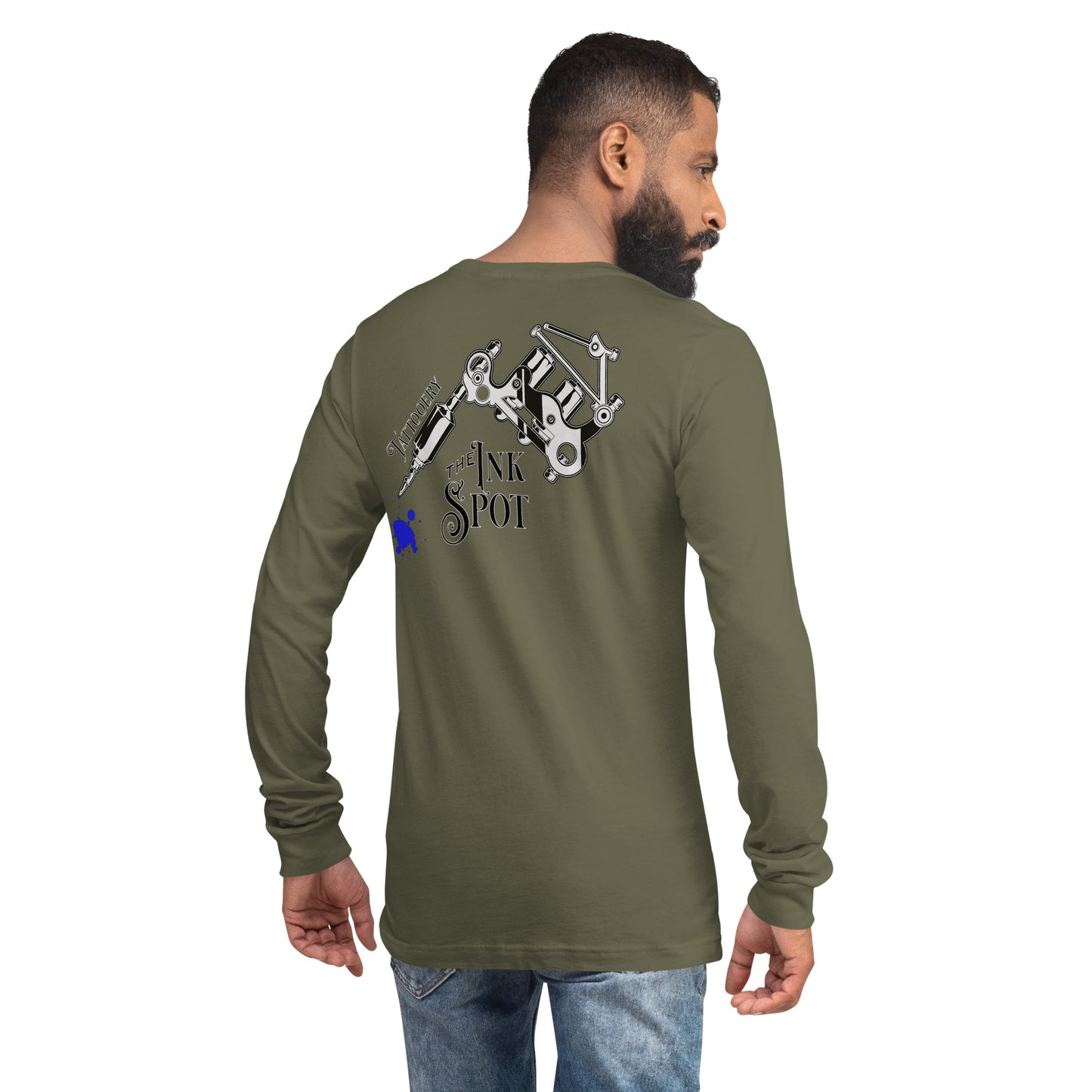 Tattooery the Ink Spot Unisex Long Sleeve Shirt