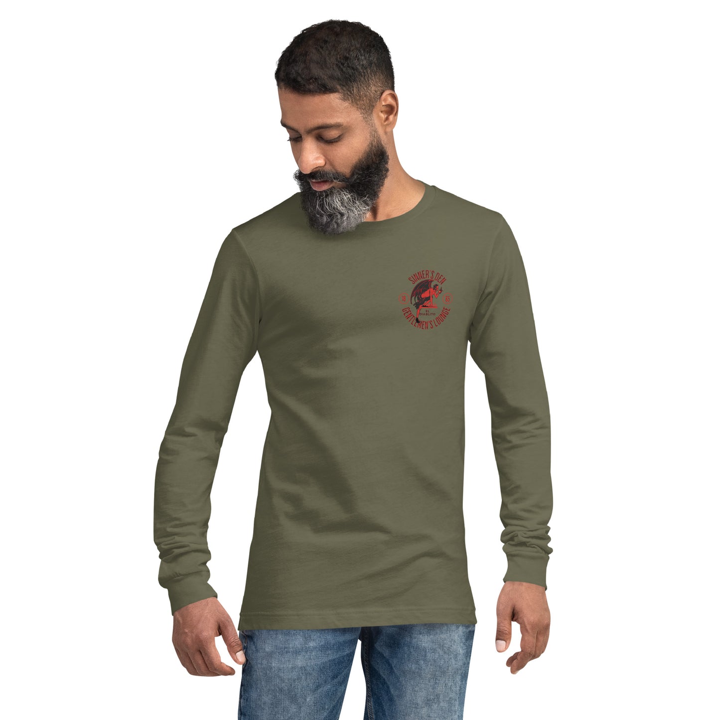 Sinner’s Den Unisex Long Sleeve Shirt