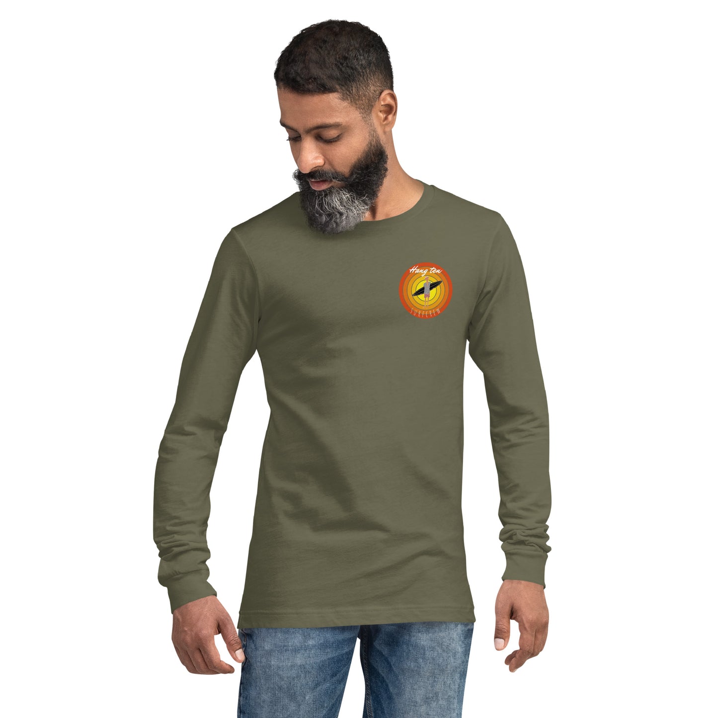 Hang Ten Surf Crew Unisex Long Sleeve Shirt