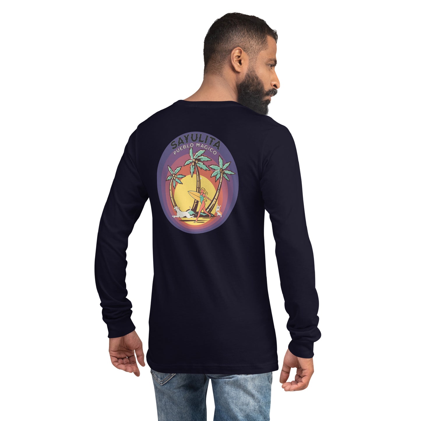 Sayulita Pueblo Mágico Unisex Long Sleeve Shirt