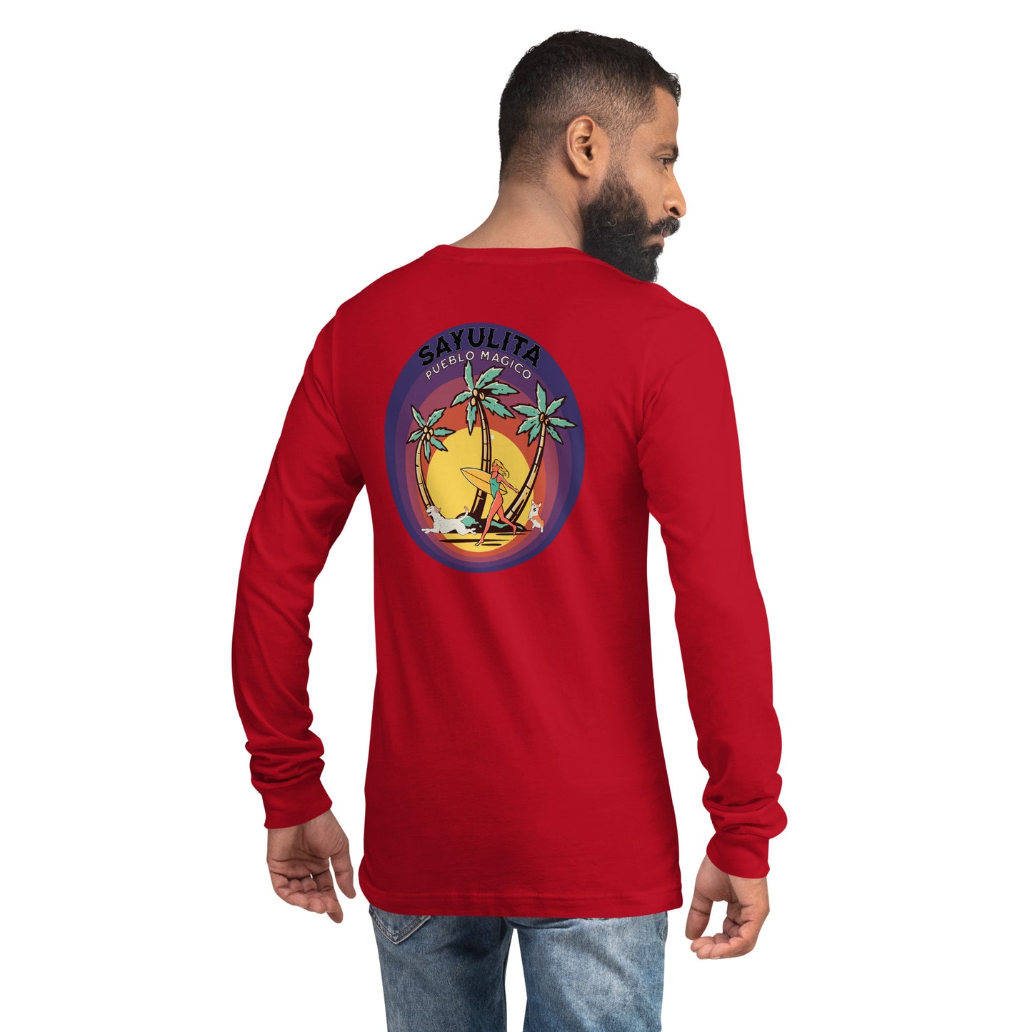 Sayulita Pueblo Mágico Unisex Long Sleeve Shirt