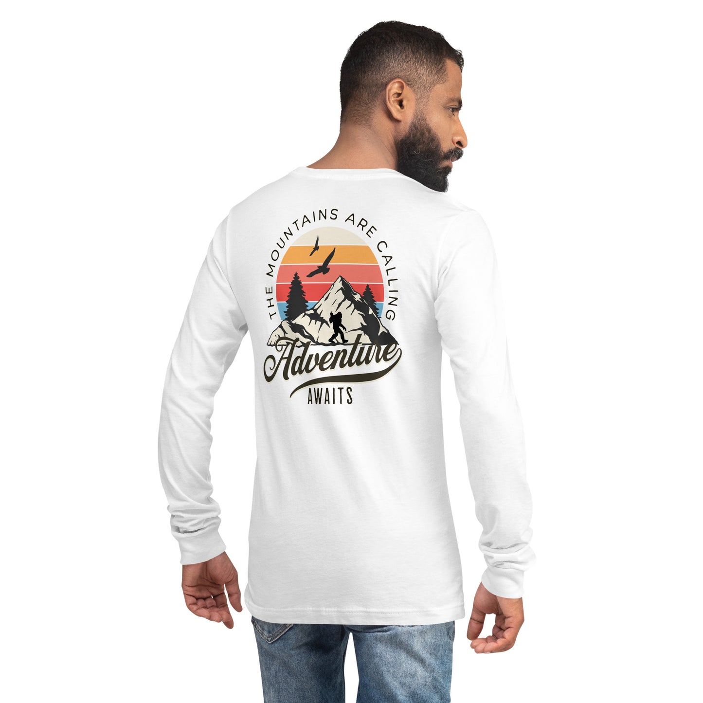 Sasquatch Adventure Awaits Unisex Long Sleeve Shirt