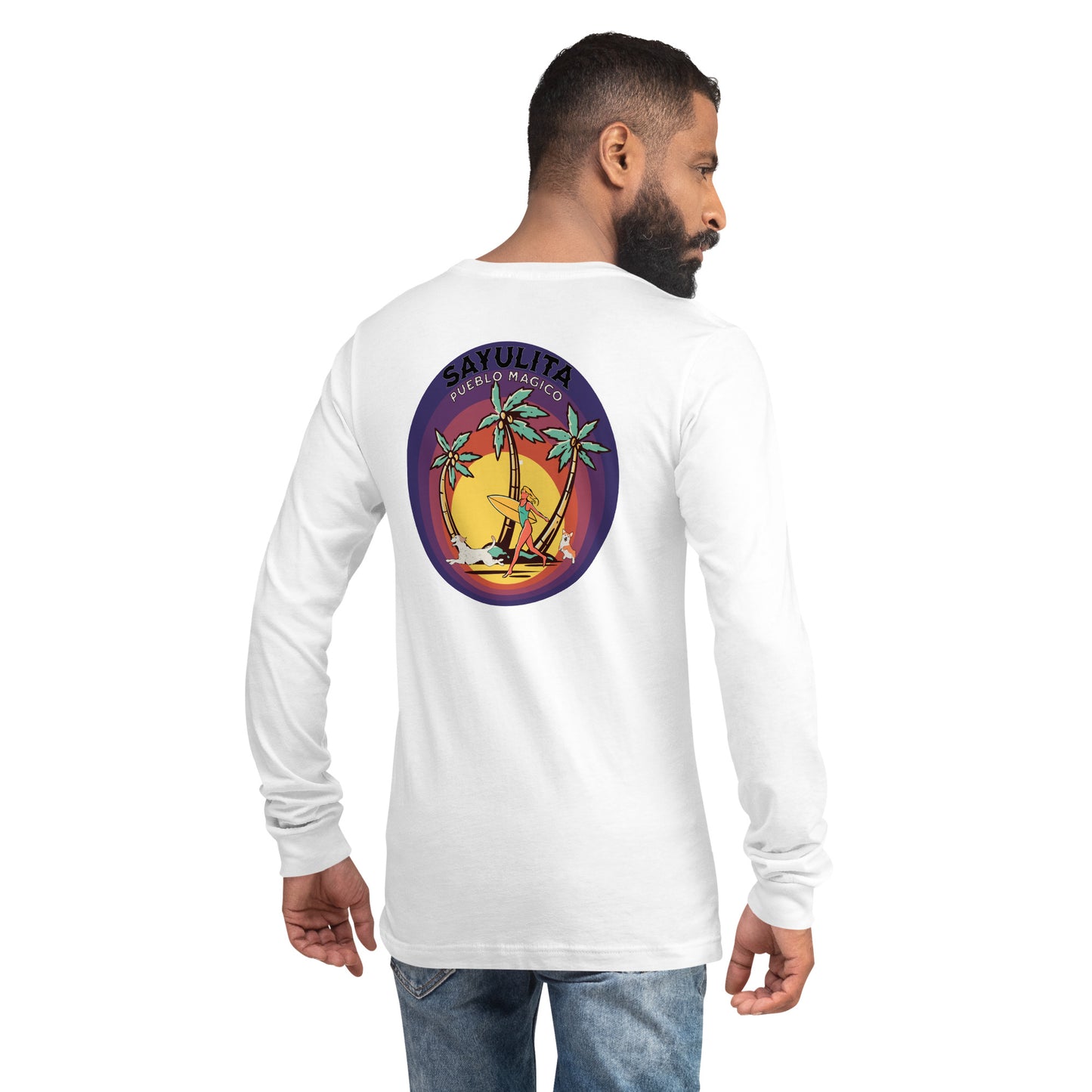 Sayulita Pueblo Mágico Unisex Long Sleeve Shirt