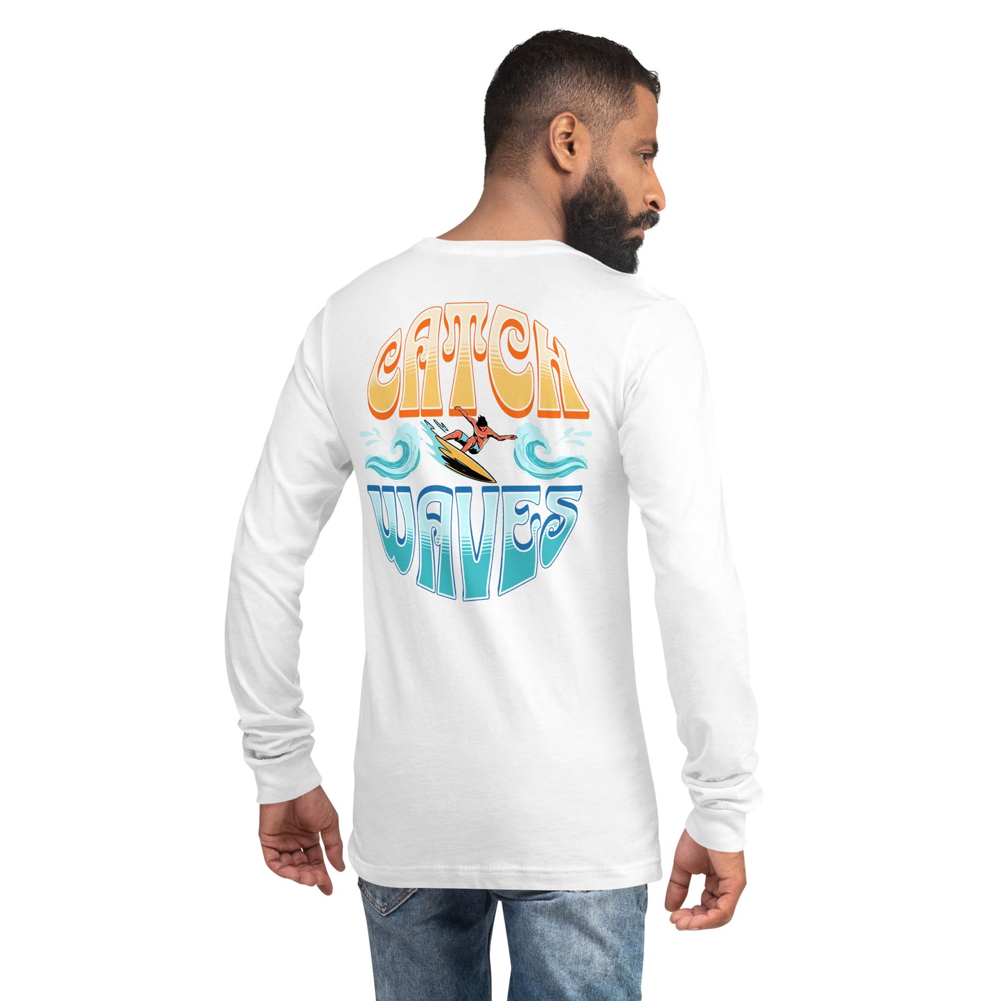 Catch Waves Unisex Long Sleeve Shirt