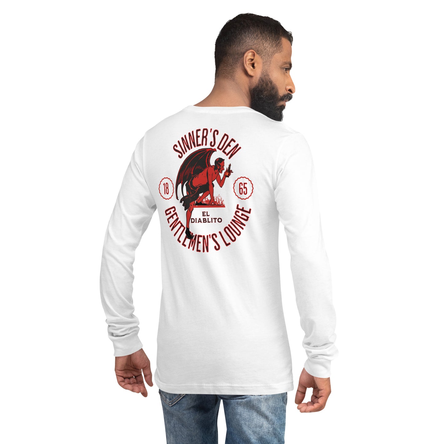 Sinner’s Den Unisex Long Sleeve Shirt