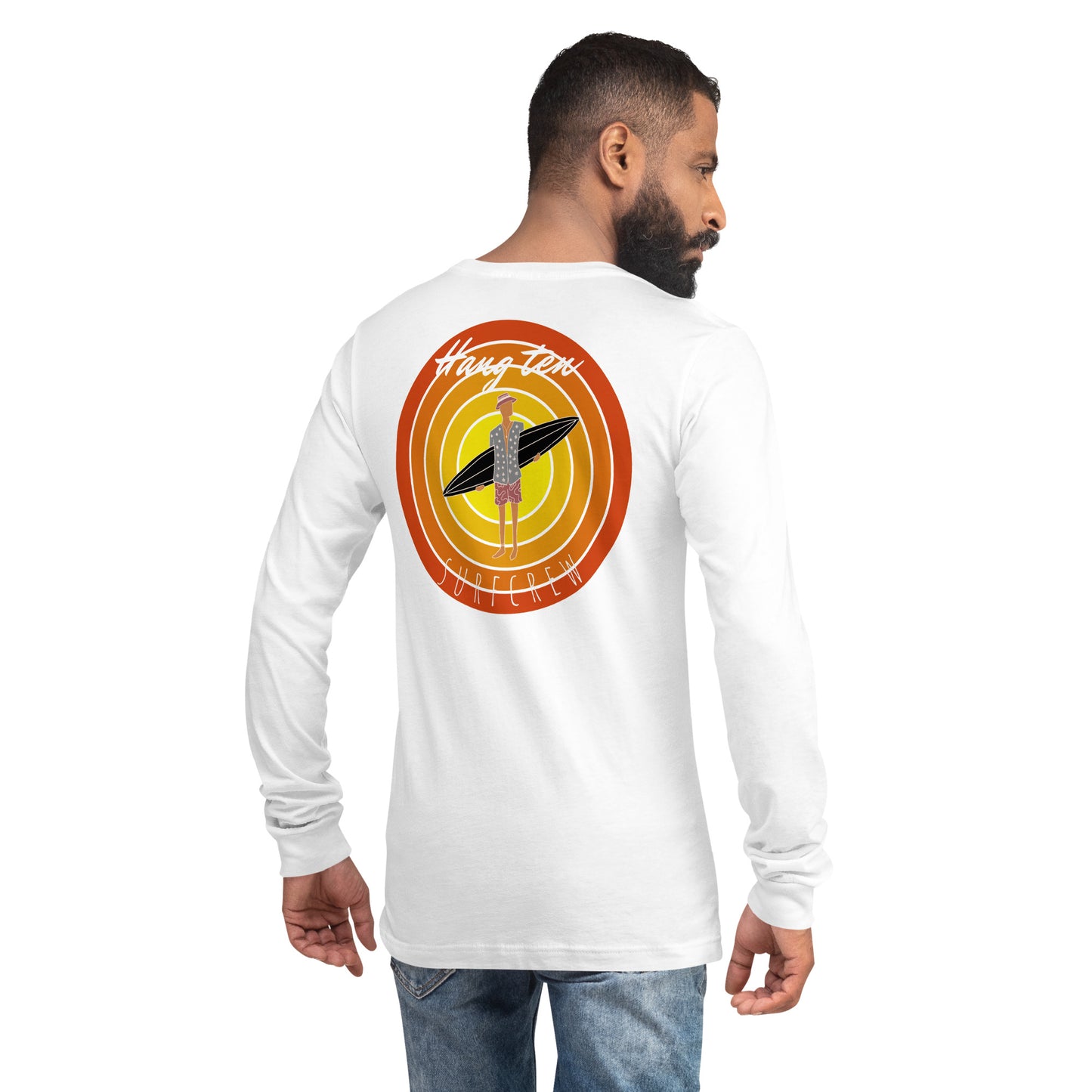 Hang Ten Surf Crew Unisex Long Sleeve Shirt