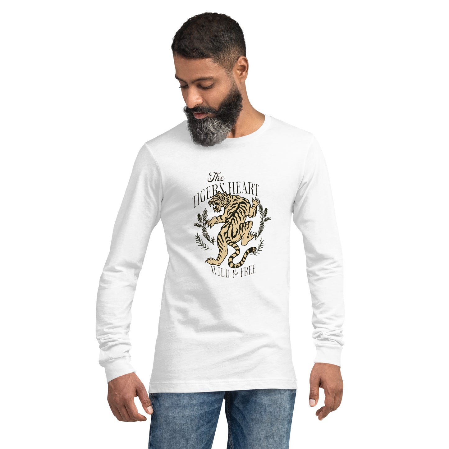 The Tiger's Heart Wild & Free Unisex Long Sleeve Shirt