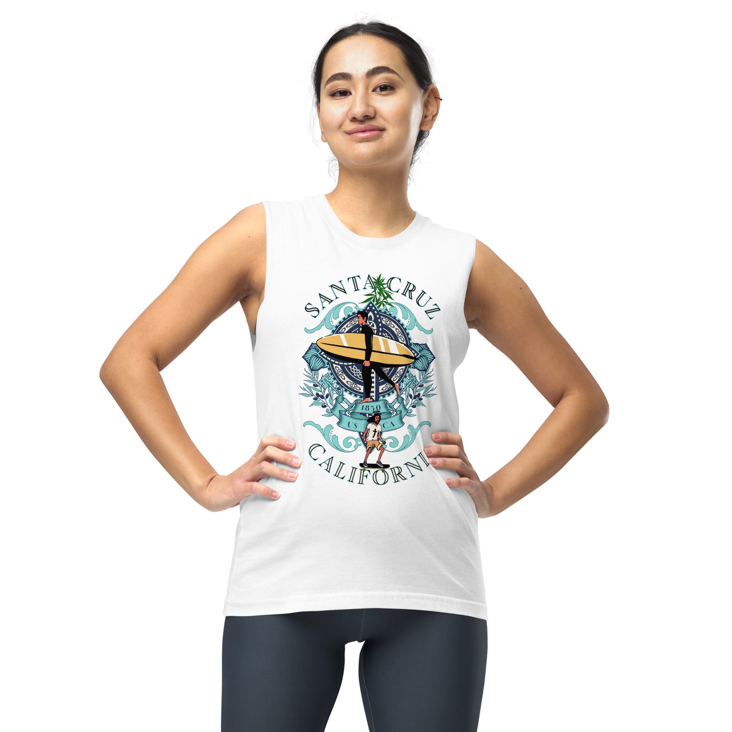 Santa Cruz California Unisex Muscle Shirt