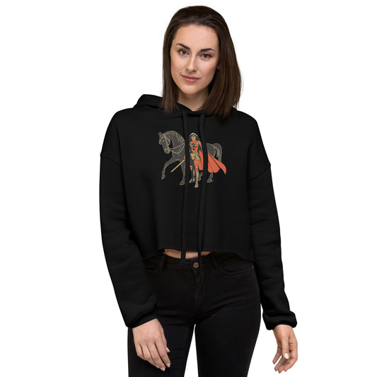 Warrior Princess Women's Crop Hoodie