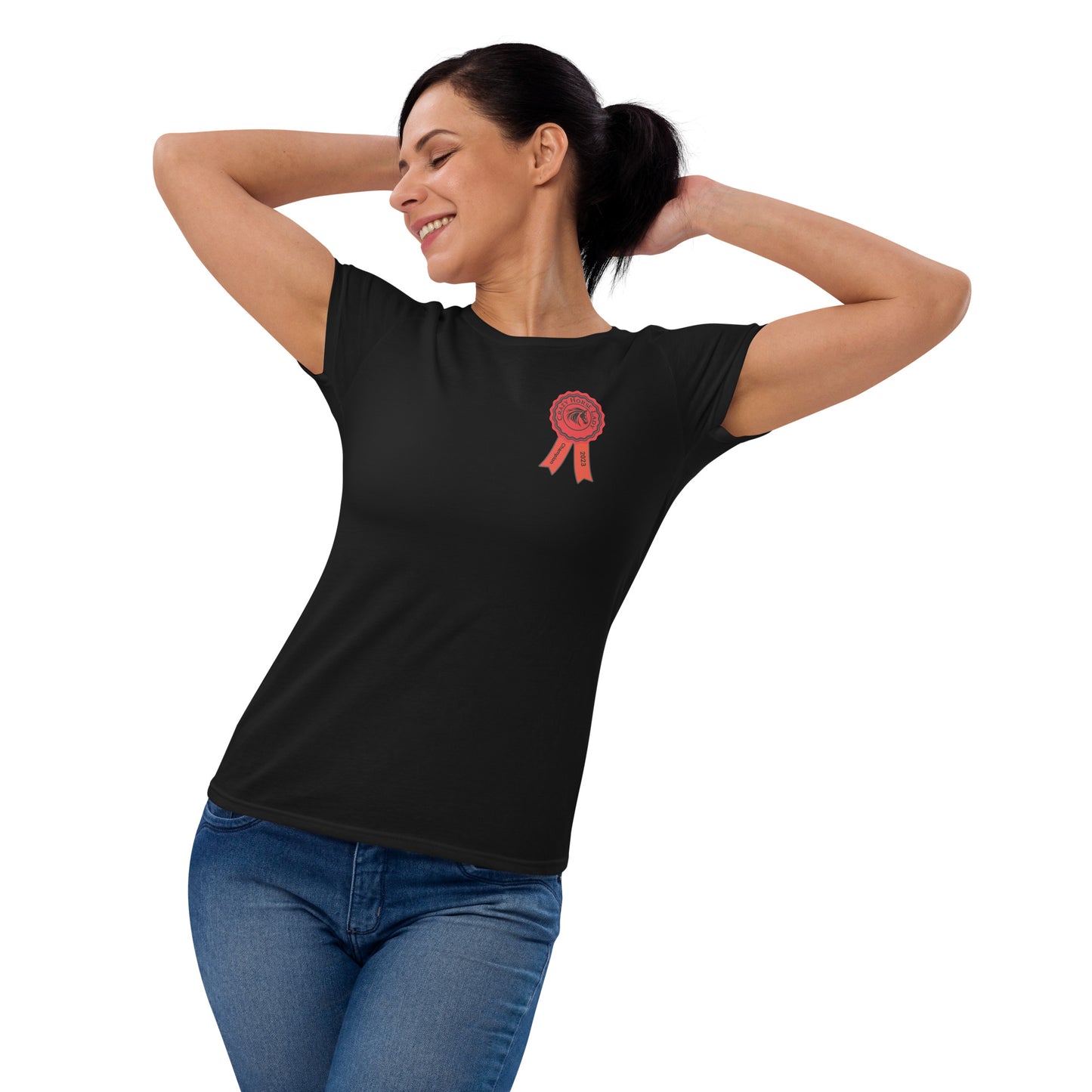 Crazy Horse Lady Women's Short Sleeve T-Shirt