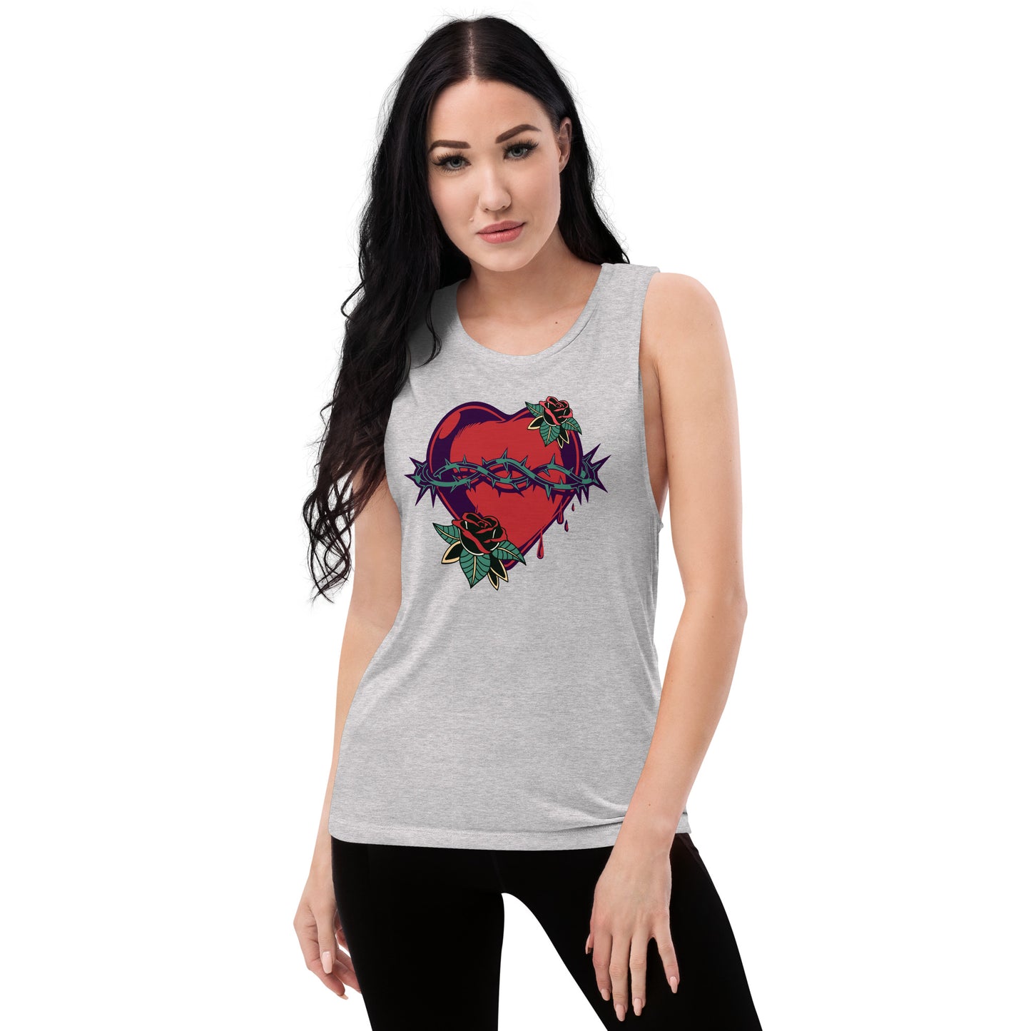 Sacred Heart Ladies’ Muscle Tank