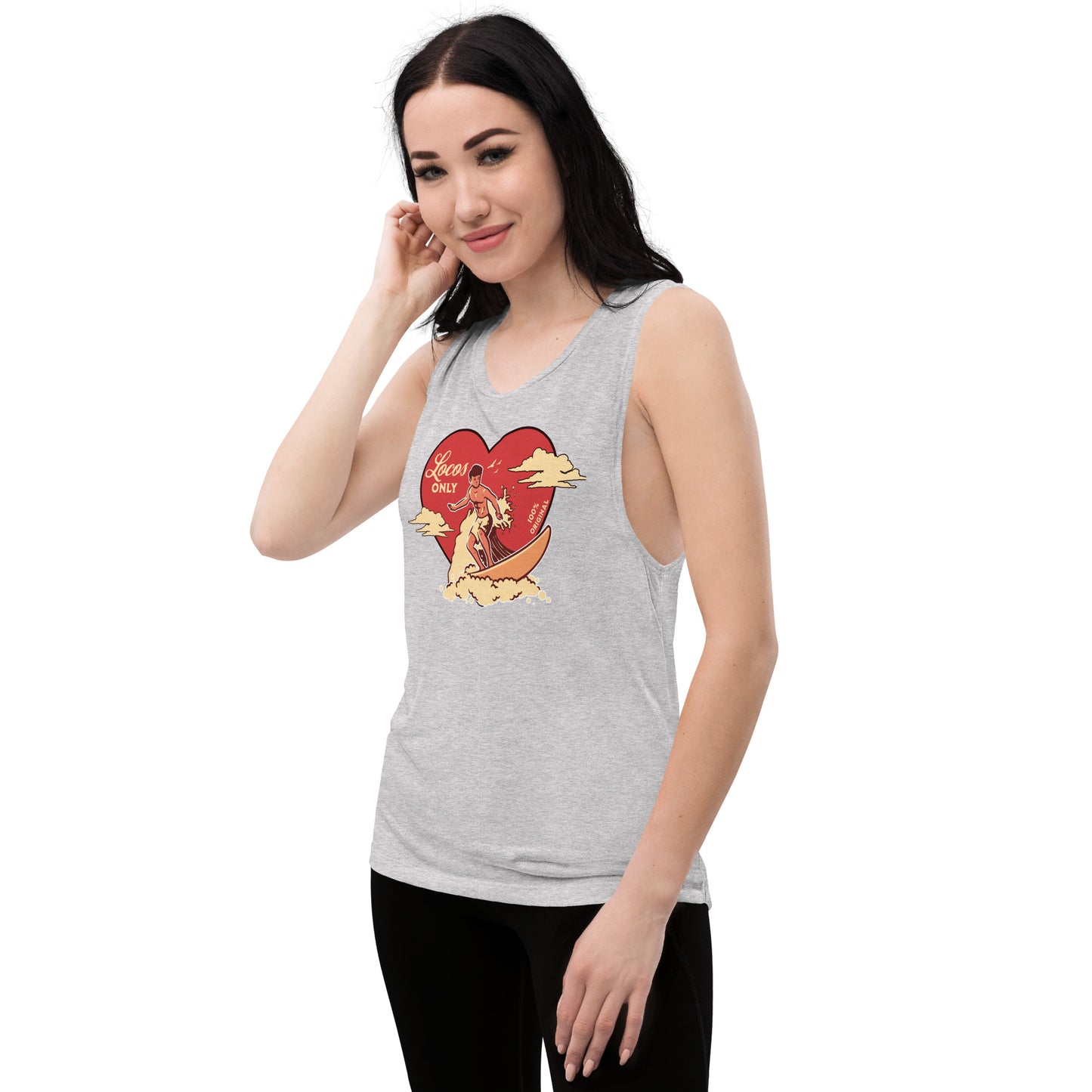 Locos Only Ladies’ Muscle Tank