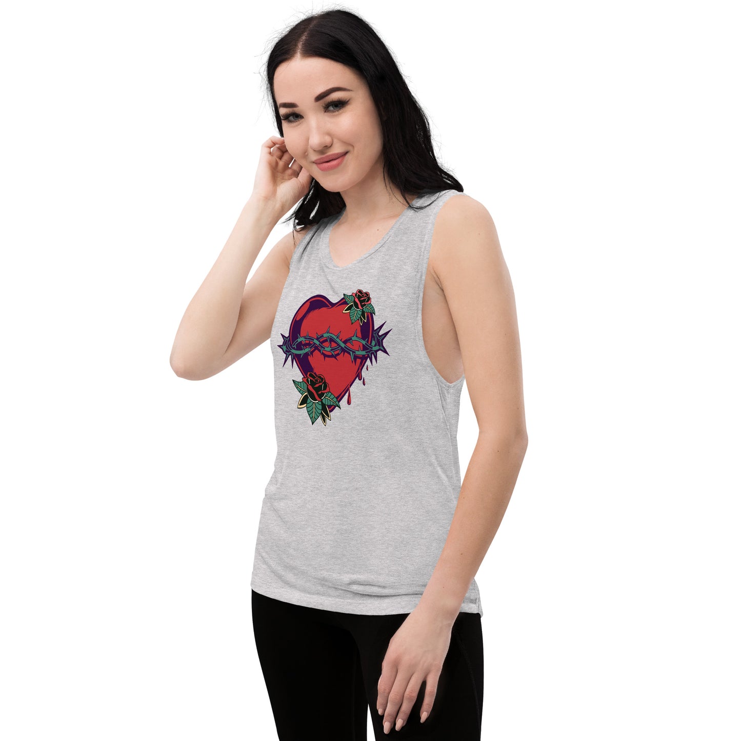 Sacred Heart Ladies’ Muscle Tank