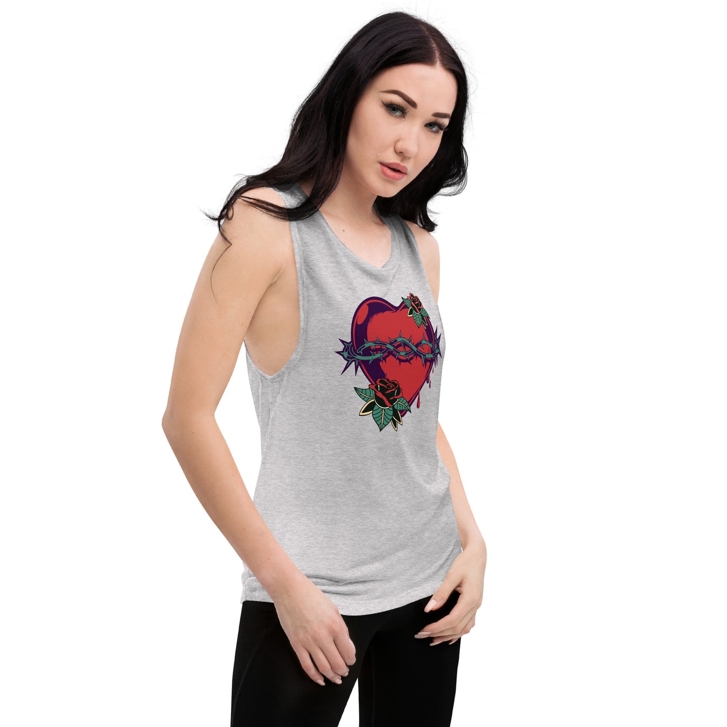 Sacred Heart Ladies’ Muscle Tank