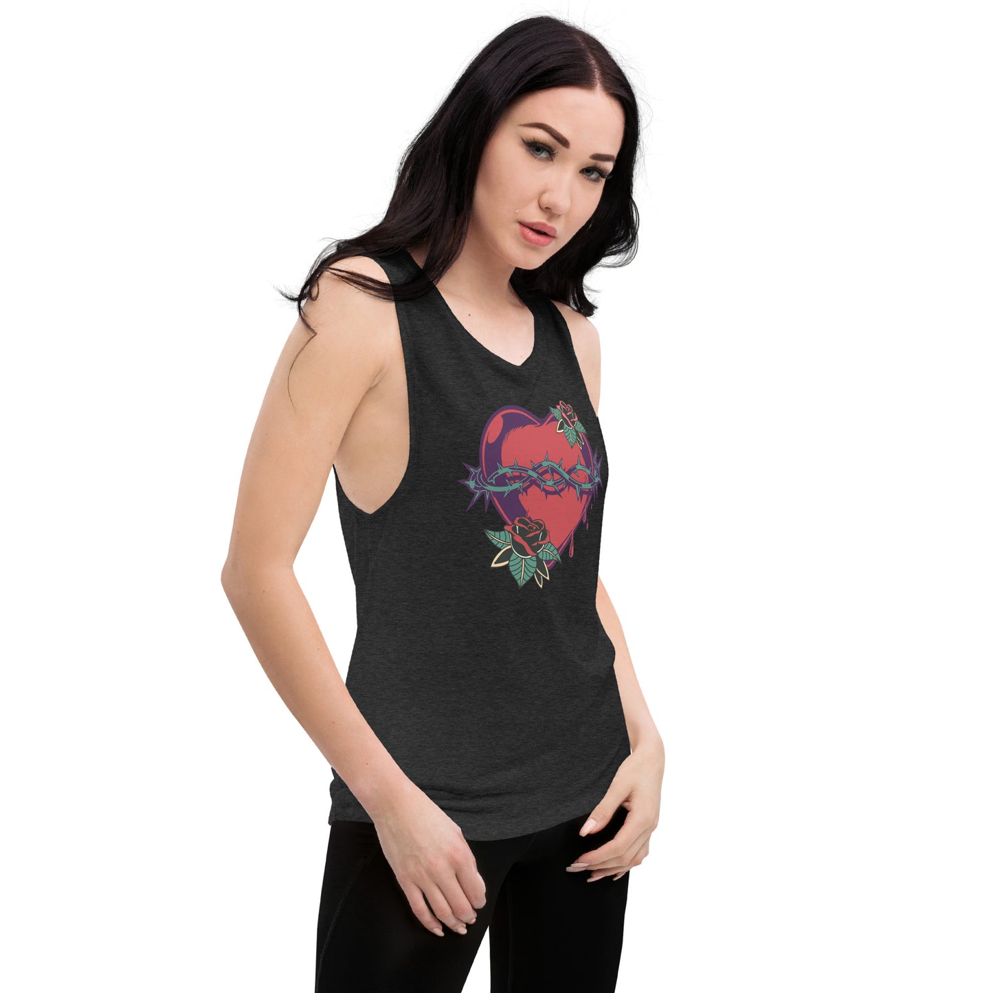 Sacred Heart Ladies’ Muscle Tank