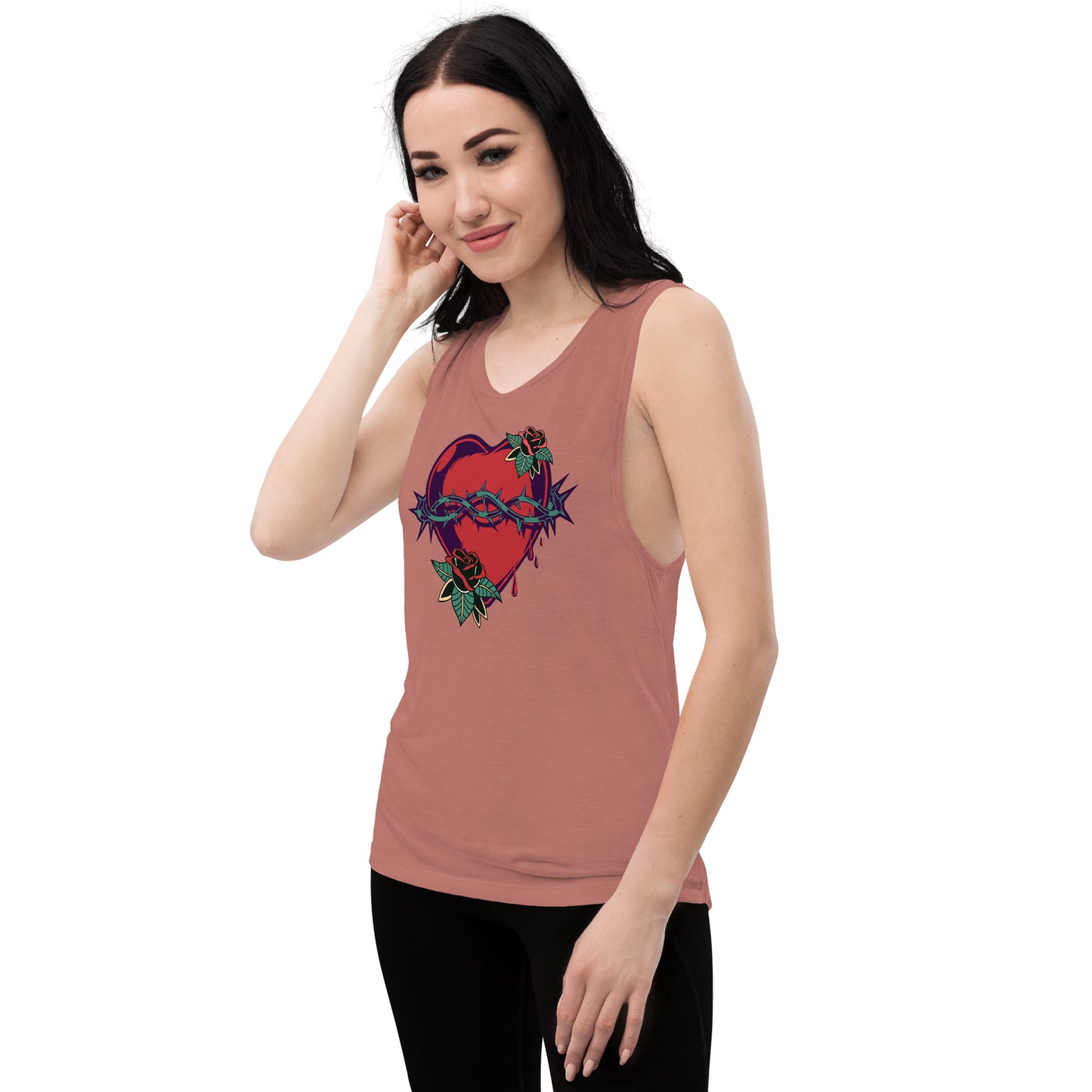 Sacred Heart Ladies’ Muscle Tank