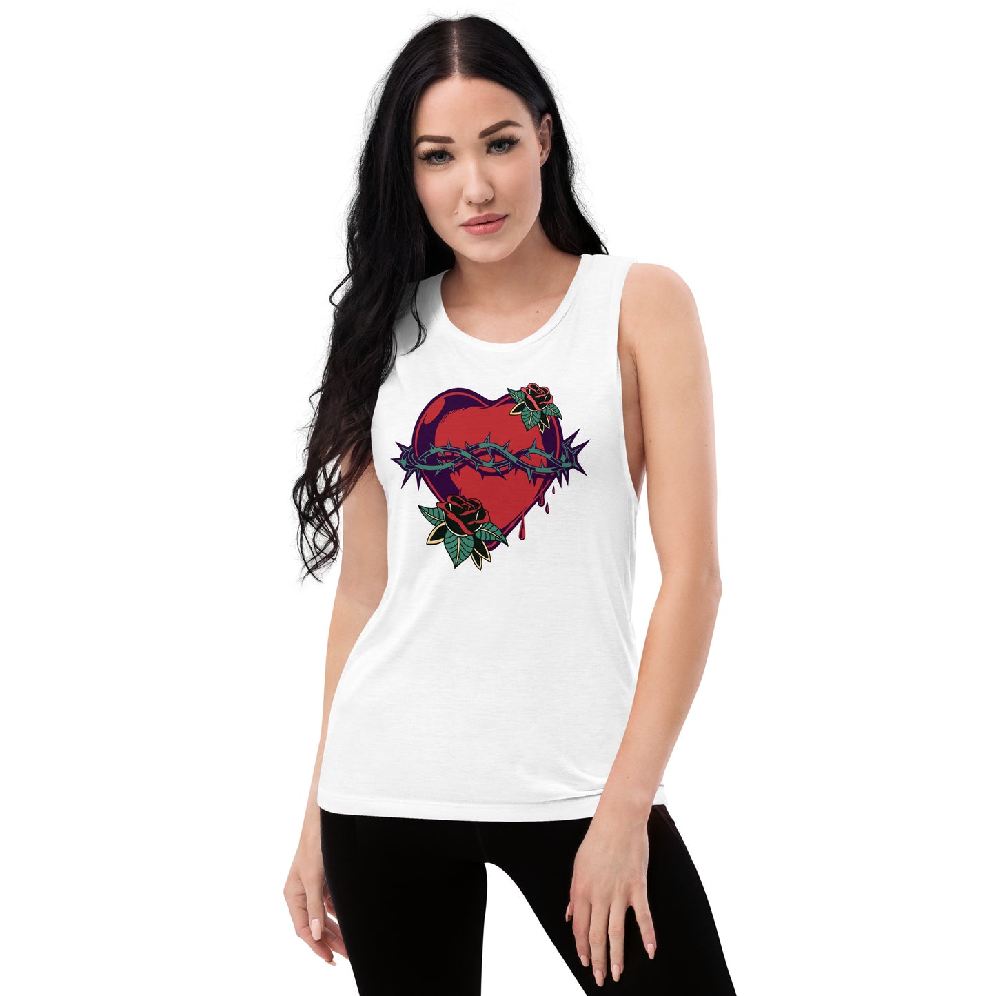 Sacred Heart Ladies’ Muscle Tank