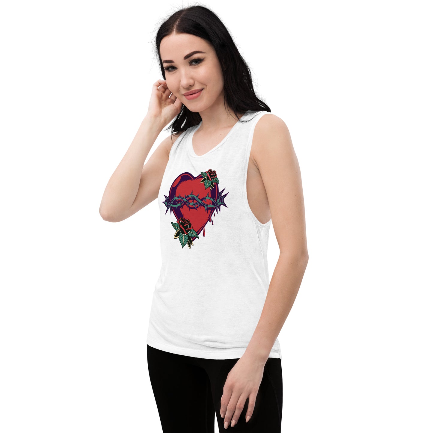 Sacred Heart Ladies’ Muscle Tank