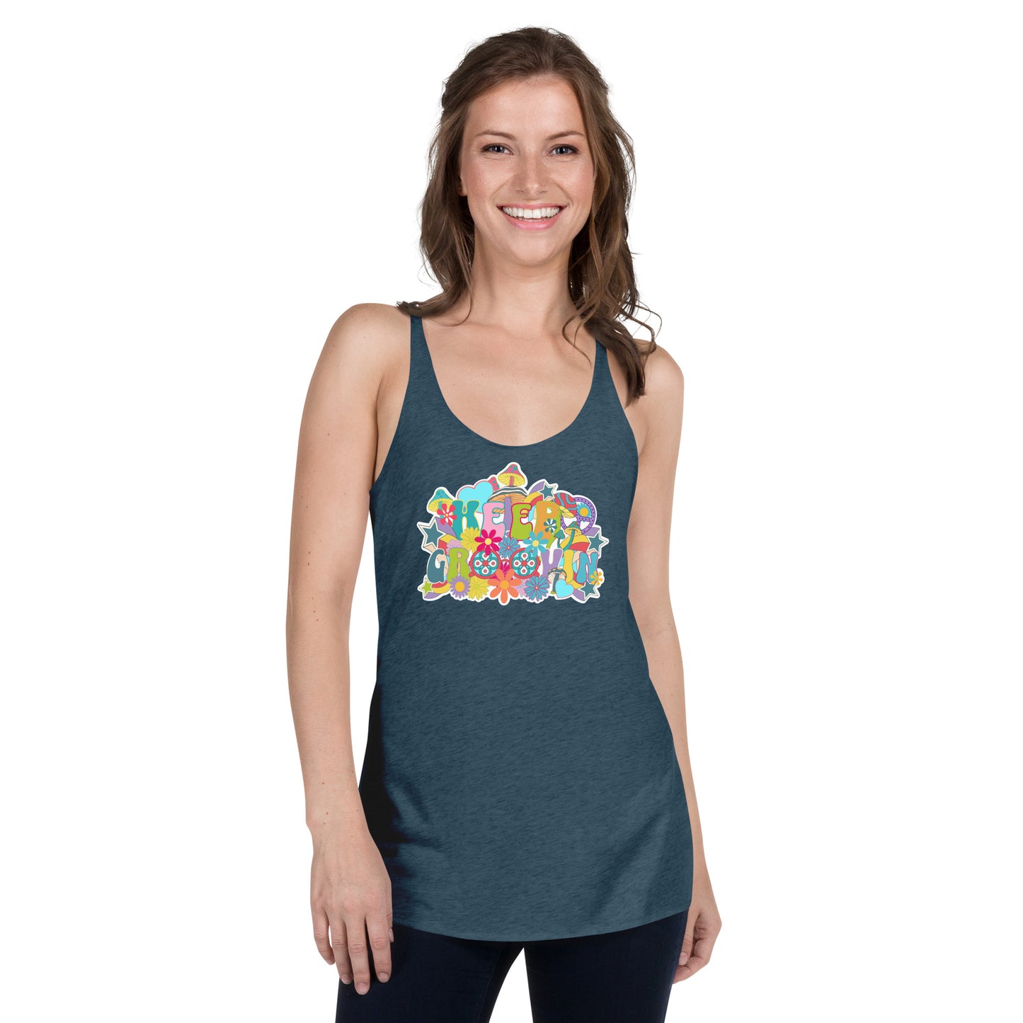 Keep Groovin' Women's Racerback Tank