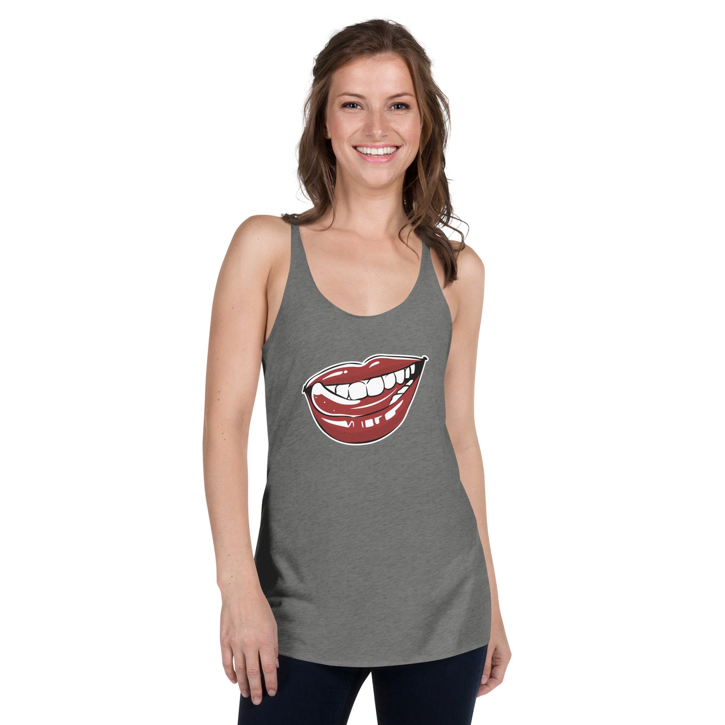 Lickin' Lips Women's Racerback Tank