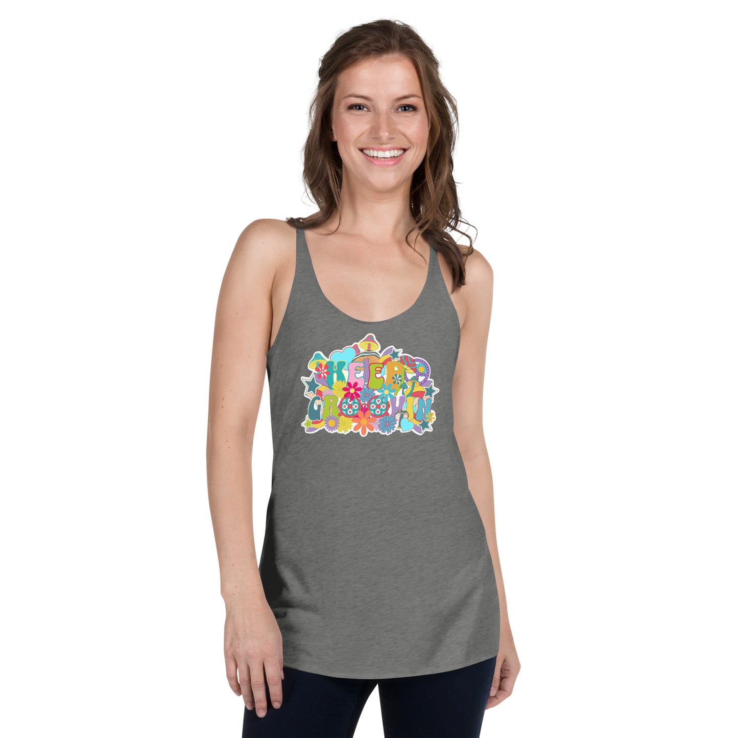 Keep Groovin' Women's Racerback Tank