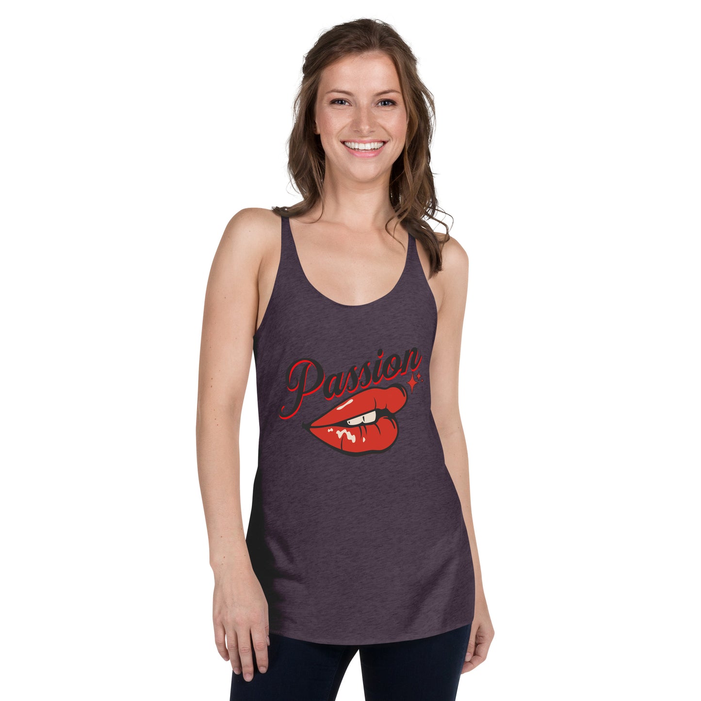 Passion Lips Women's Racerback Tank