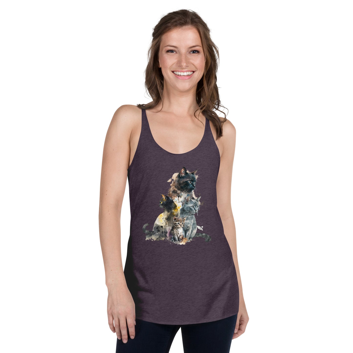 Cats Women's Racerback Tank